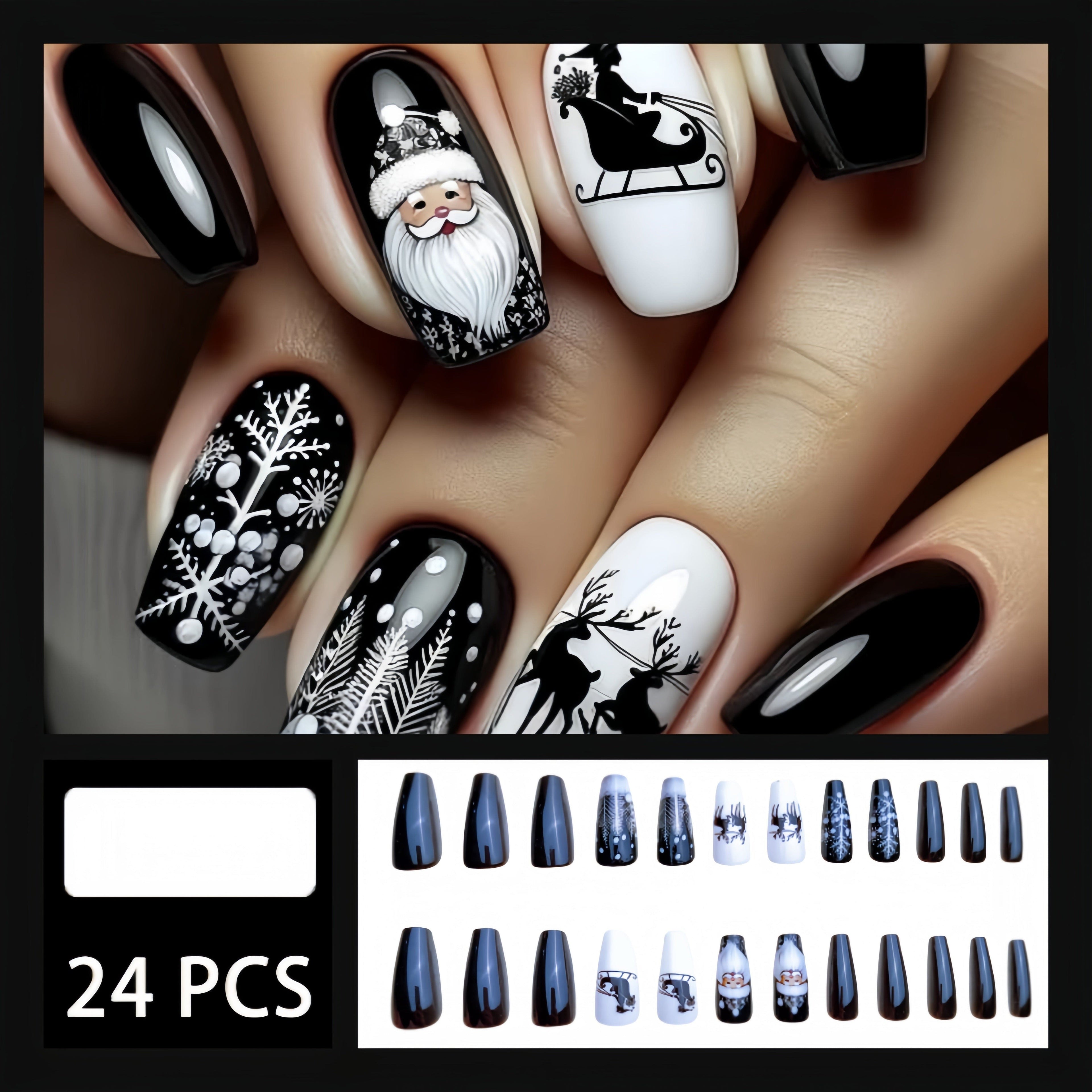 Black Ballet Press-On Nails